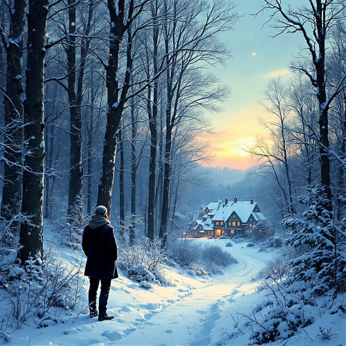 Douglas Newsom, song titled, On A Snowy Winter's Day