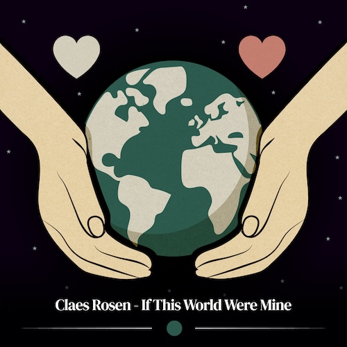 Two hands holding the earth. Just like a baby