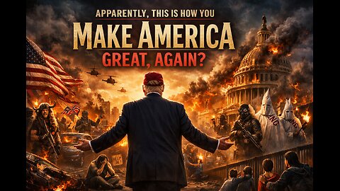 Apparently, This Is How You Make America Great Again?!