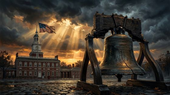 There are CRACKS in the LIBERTY BELL!