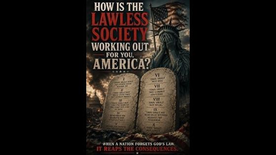 How Is The Lawless Society Working Out For You, America?