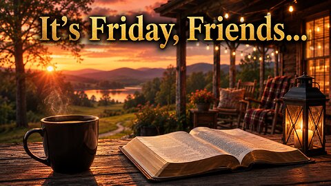 It's Friday, Friends...