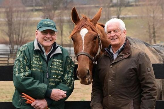 Michael Blowen - Red Knight and John Nicholson by Mary Greene