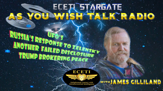 UFO's, Russia's Response to Zelensky, Another Failed Disclosure, Trump Brokering Peace
