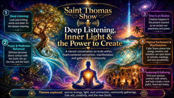 Deep Listening, Inner Light and the Power to Create
