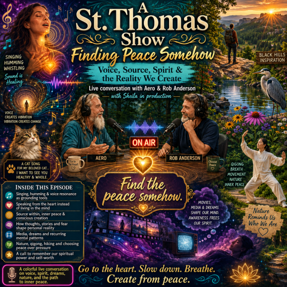 Finding Peace Somehow: Voice, Source, Spirit and the Reality We Create
