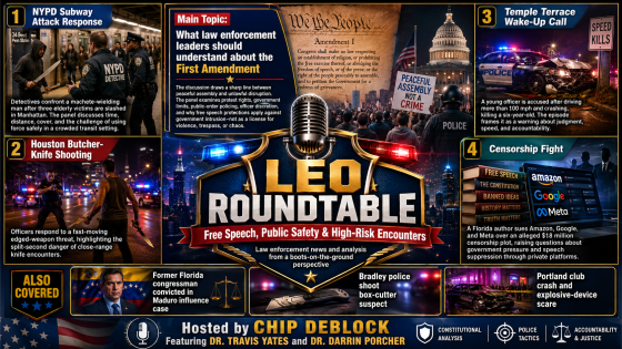 Free Speech, Public Safety and High-Risk Encounters