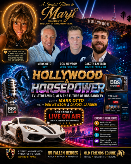 Guests are Don and Dakota from BBS Radio TV and a Tribute to Marji