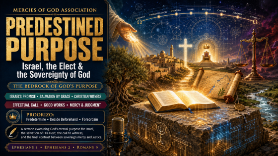 Predestined Purpose - Israel, The Elect and the Sovereignty of God