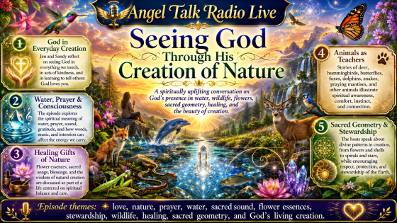 Seeing God through HIS Creation of Nature