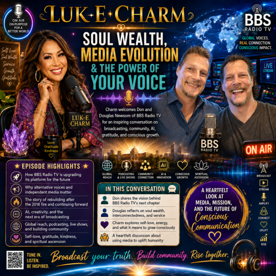 Soul Wealth, Media Evolution and the Power of YOUR VOICE