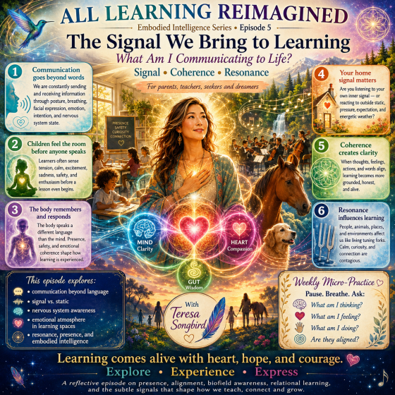 The Signal We Bring to Learning - What Am I Communicating to Life