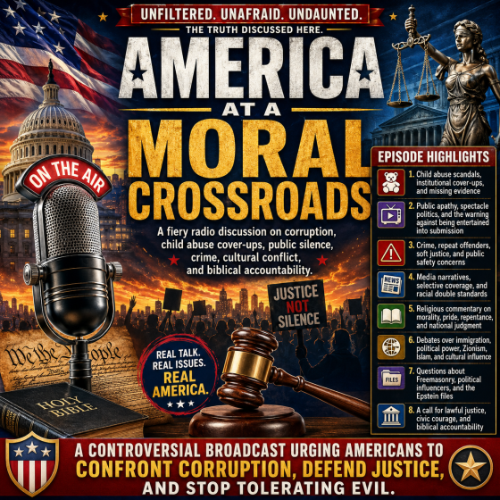 Unfiltered. Unafraid. Undaunted. America At A Moral Crossroads