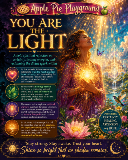 You Are The Light - Shine So Bright That No Shadow Remains