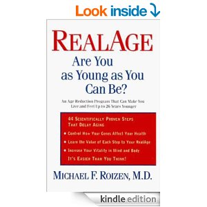 Picture of book entitled Real Age Are You As Young as You Can Be?