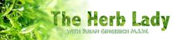 The Herb Lady with Dr. Susan Gingerich, banner