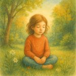 Child in nature