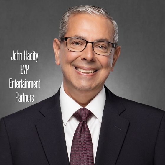 John Hadity, Executive Vice President of Incentive Operations at Entertainment Partners (EP)