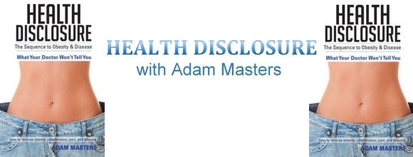 Health Disclosure with Adam Masters, banner