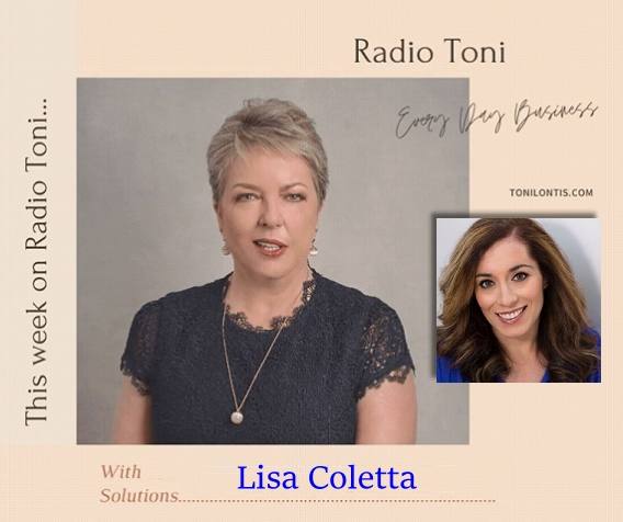 Radio Toni Every Day Business with Lisa Coletta