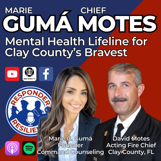 Marie Gumá and Chief David Motes on Responder Resilience